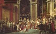 Jacques-Louis  David Consecration of the Emperor Napoleon (mk05) USA oil painting reproduction